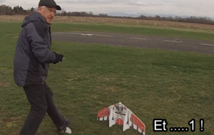 1er &quot;Vol&quot; de la fusée de Jean Pierre