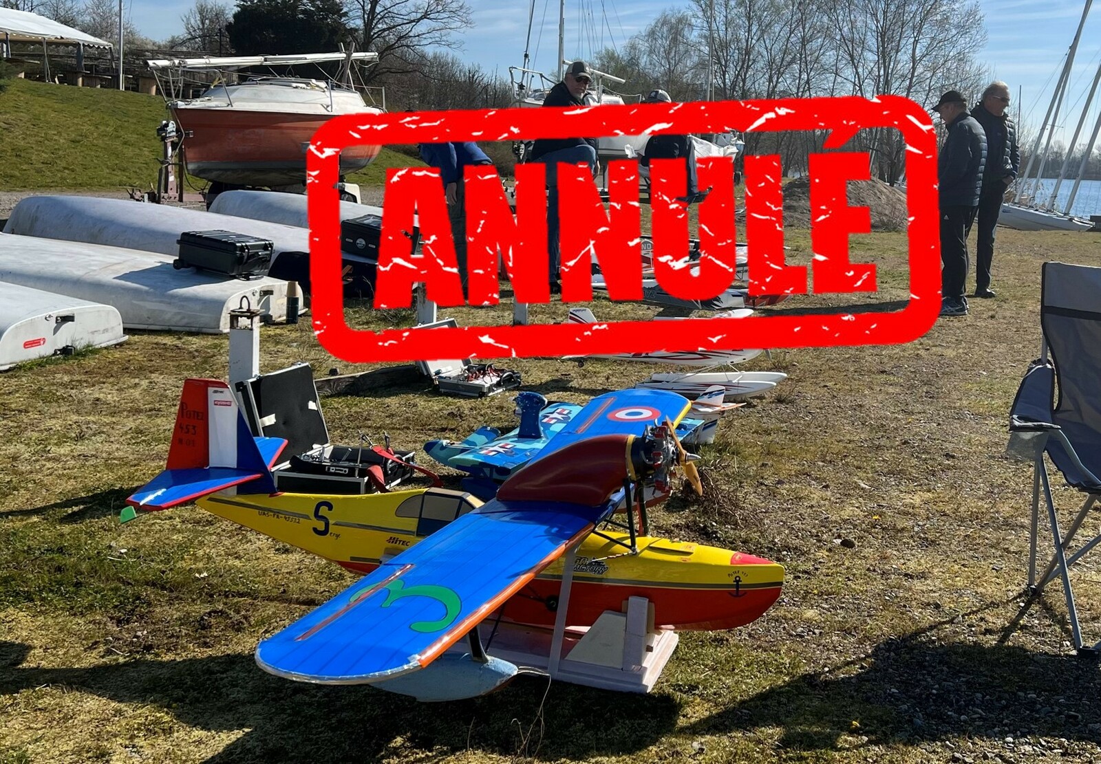 Rencontre interclub hydravions Annulée