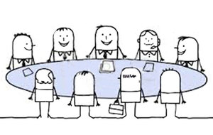 Réunion de comité chez Jean Pierre ZIMMERLIN