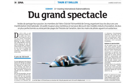J-5 La presse annonce déjà ..