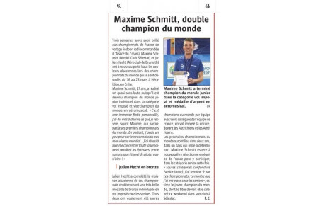 Un  champion du monde alsacien