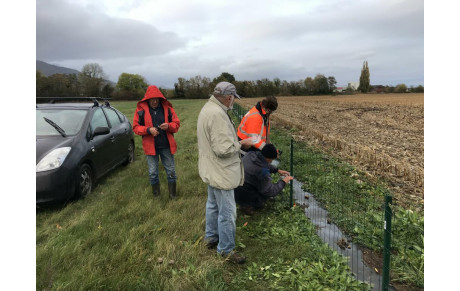 Le terrain remis en état